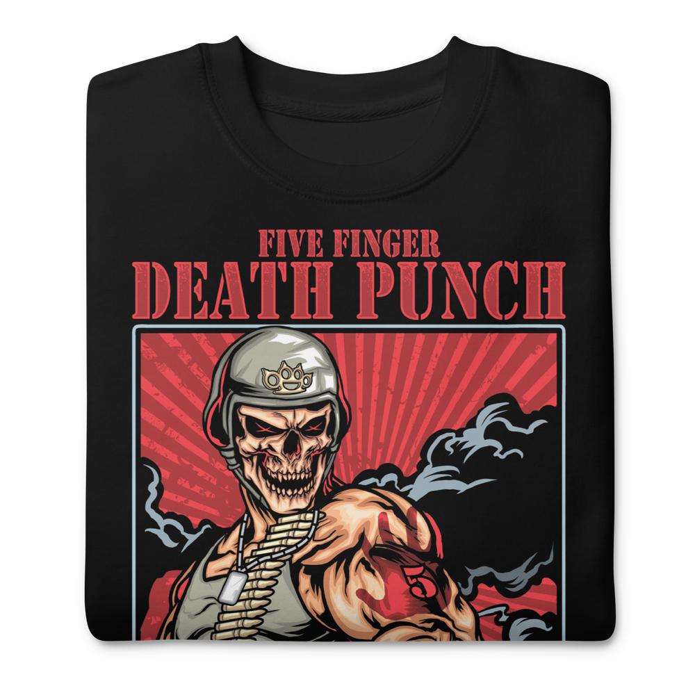 Five Finger Death Punch Gatling Sweatshirt [] (ONLINE ORDER ONLY)