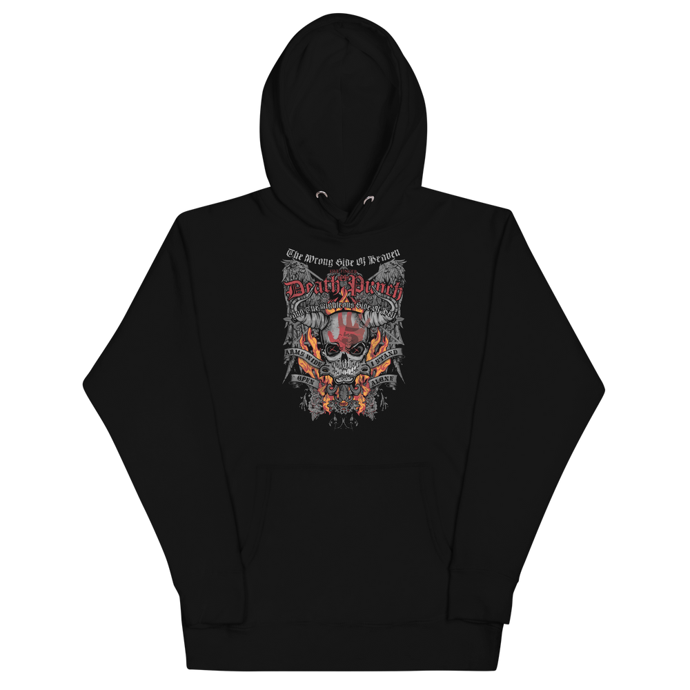 Five Finger Death Punch Wrong or Righteous Classic Hoodie [] (ONLINE ORDER ONLY)