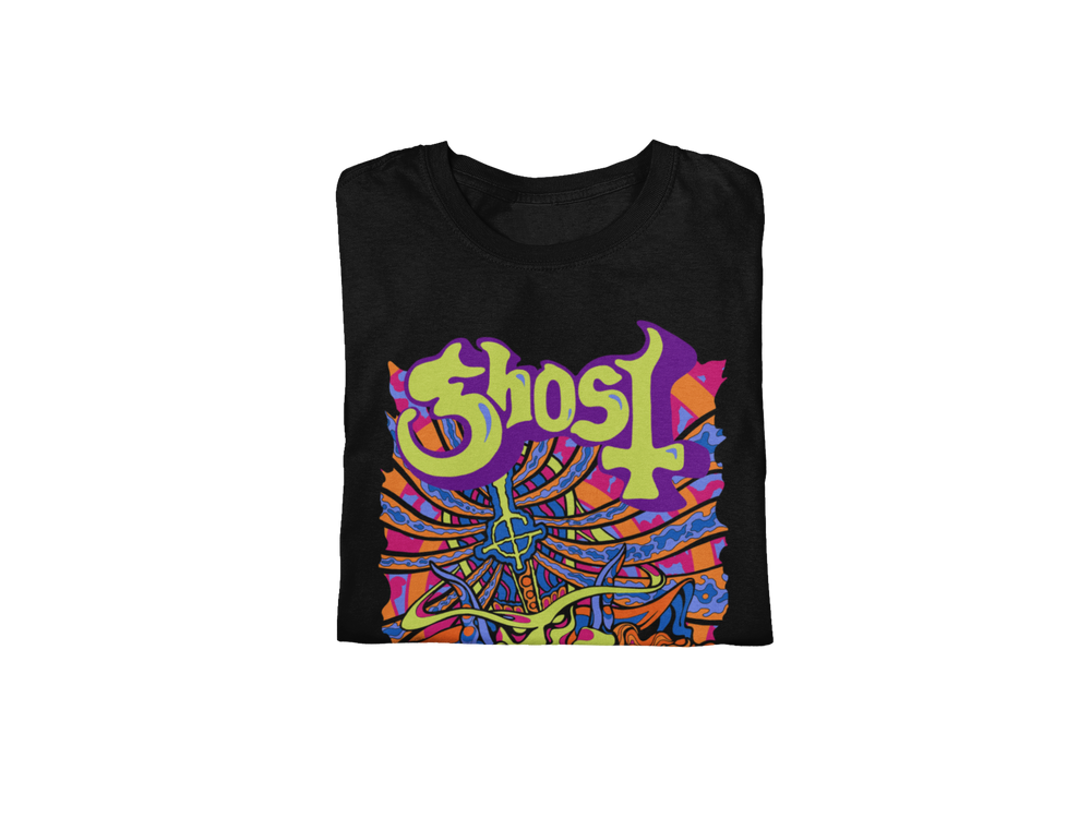 Ghost - Stained Glass Jumbo Print T-Shirt [] (ONLINE ORDER ONLY)