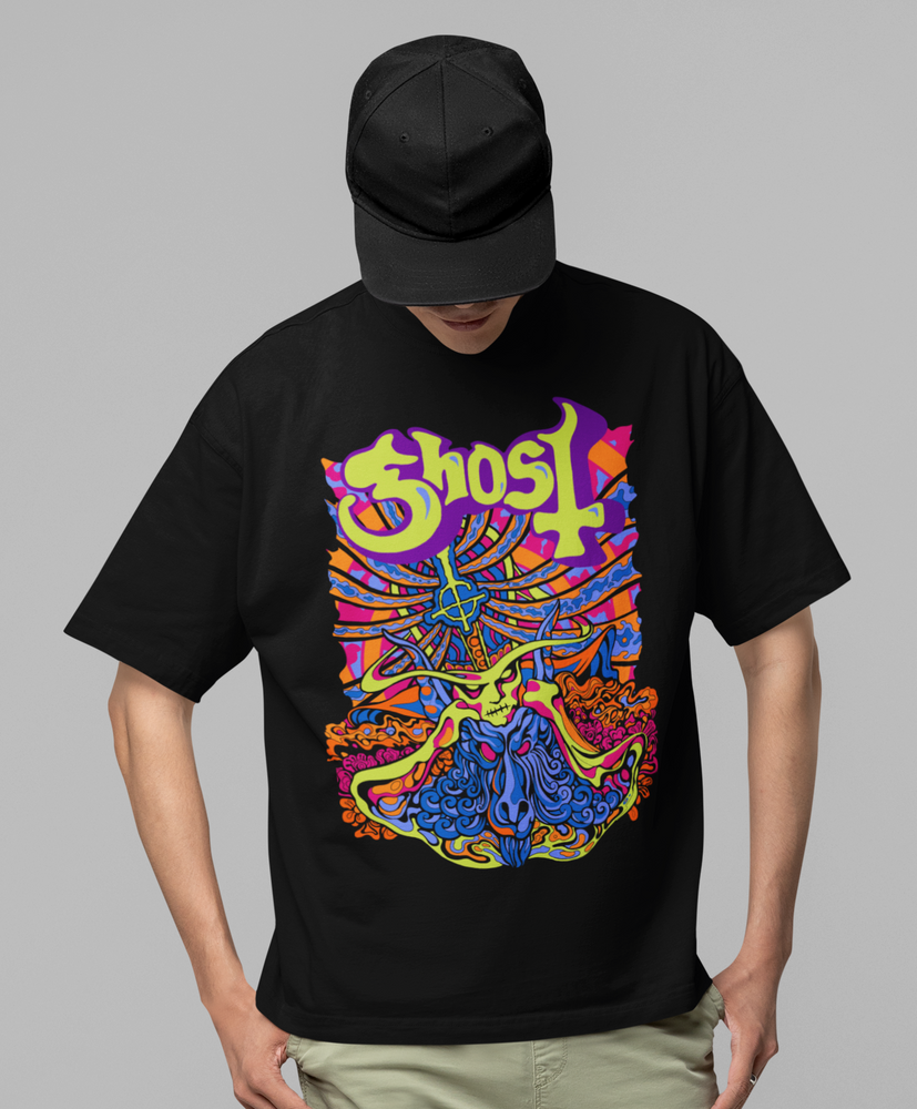 Ghost - Stained Glass Jumbo Print T-Shirt [] (ONLINE ORDER ONLY)