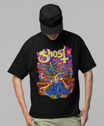 Ghost - Stained Glass Jumbo Print T-Shirt [] (ONLINE ORDER ONLY)