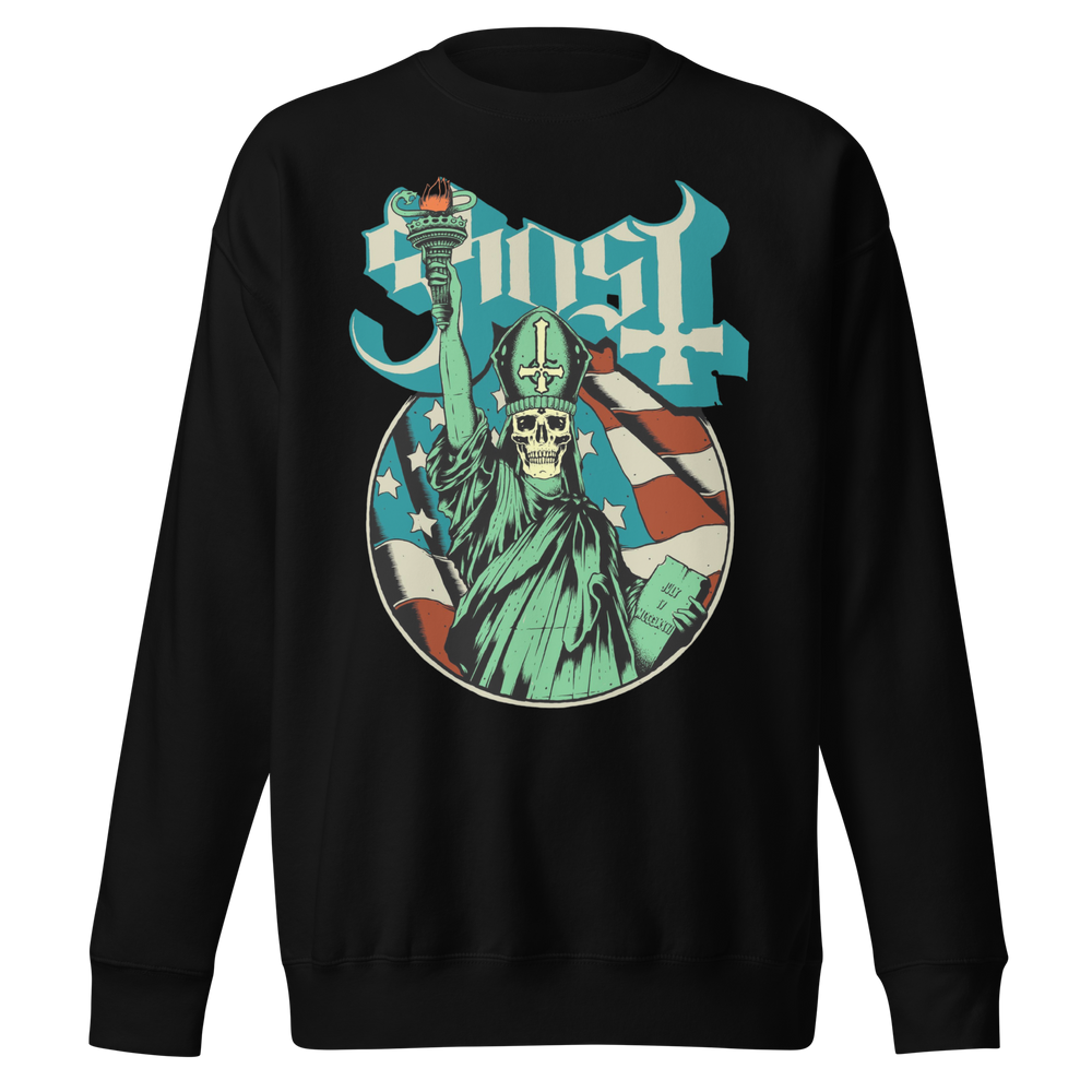 Ghost - Statue of Liberty Jumbo Print Sweatshirt [] (ONLINE ORDER ONLY)