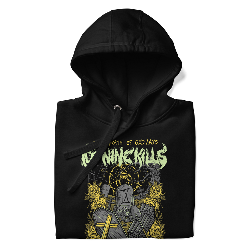 Ice Nine Kills Yellow Wrath Classic Hoodie [Apparel] (ONLINE ORDER ONLY)
