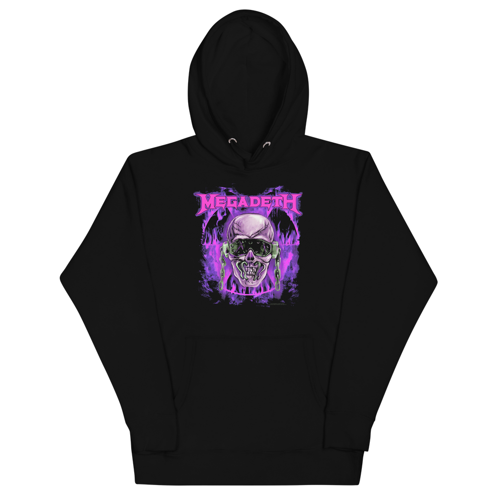 Megadeth Purple Nuclear Classic Hoodie [Apparel] (ONLINE ORDER ONLY)