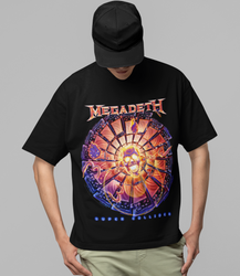 Megadeth Super Collider Jumbo Print T-shirt [] (ONLINE ORDER ONLY)