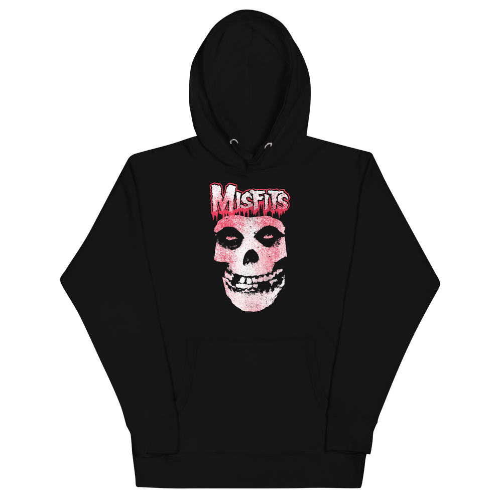 Misfits Tagged Skull Classic Hoodie [Apparel] (ONLINE ORDER ONLY)