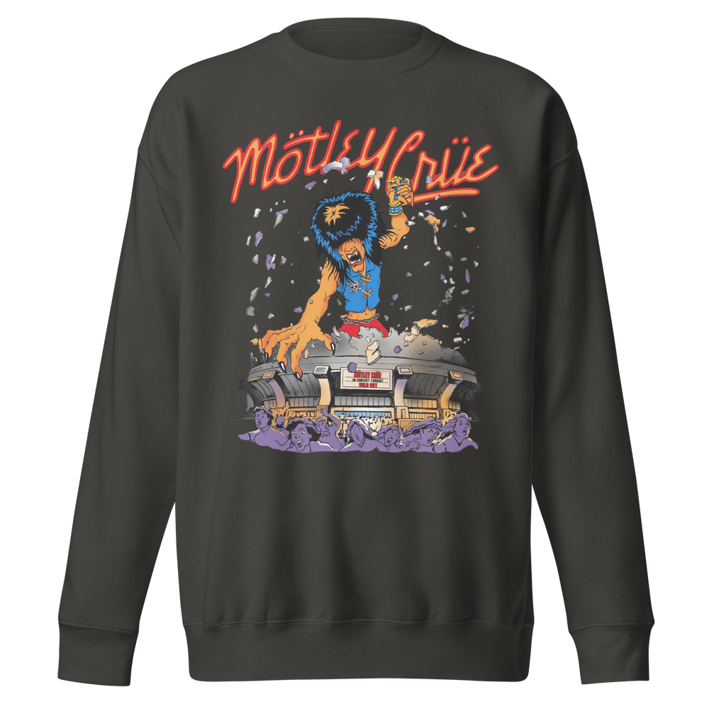 Motley Crue Allister Dome Jumbo Print Sweatshirt [] (ONLINE ORDER ONLY)