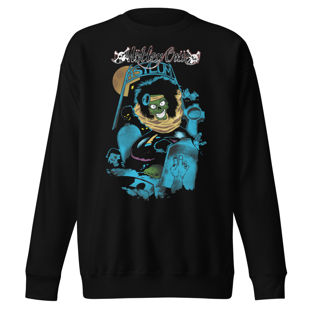 Motley Crue Asylum Vintage Sweatshirt [] (ONLINE ORDER ONLY)