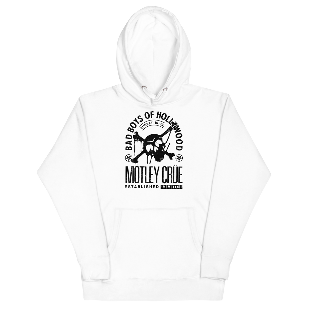 Motley Crue Bad Boys of Hollywood Classic Hoodie [Apparel] (ONLINE ORDER ONLY)