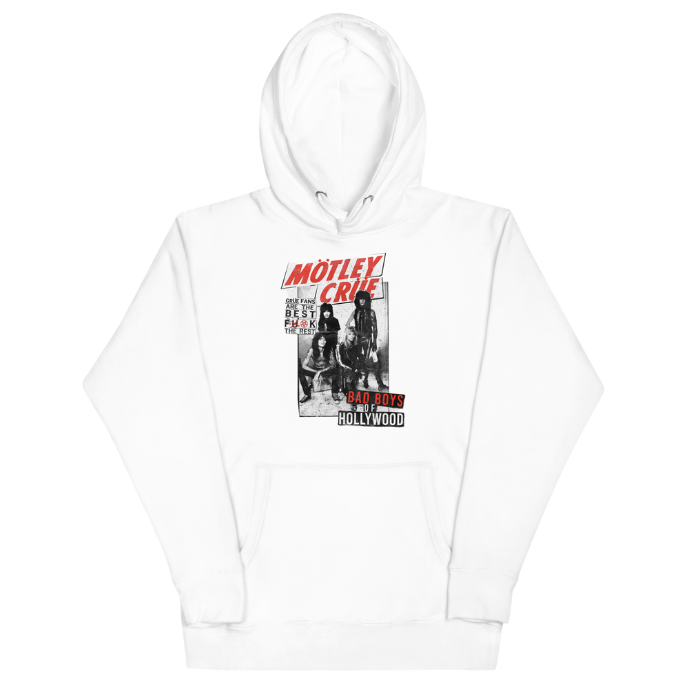Motley Crue Crue Fans Classic Hoodie [Apparel] (ONLINE ORDER ONLY)