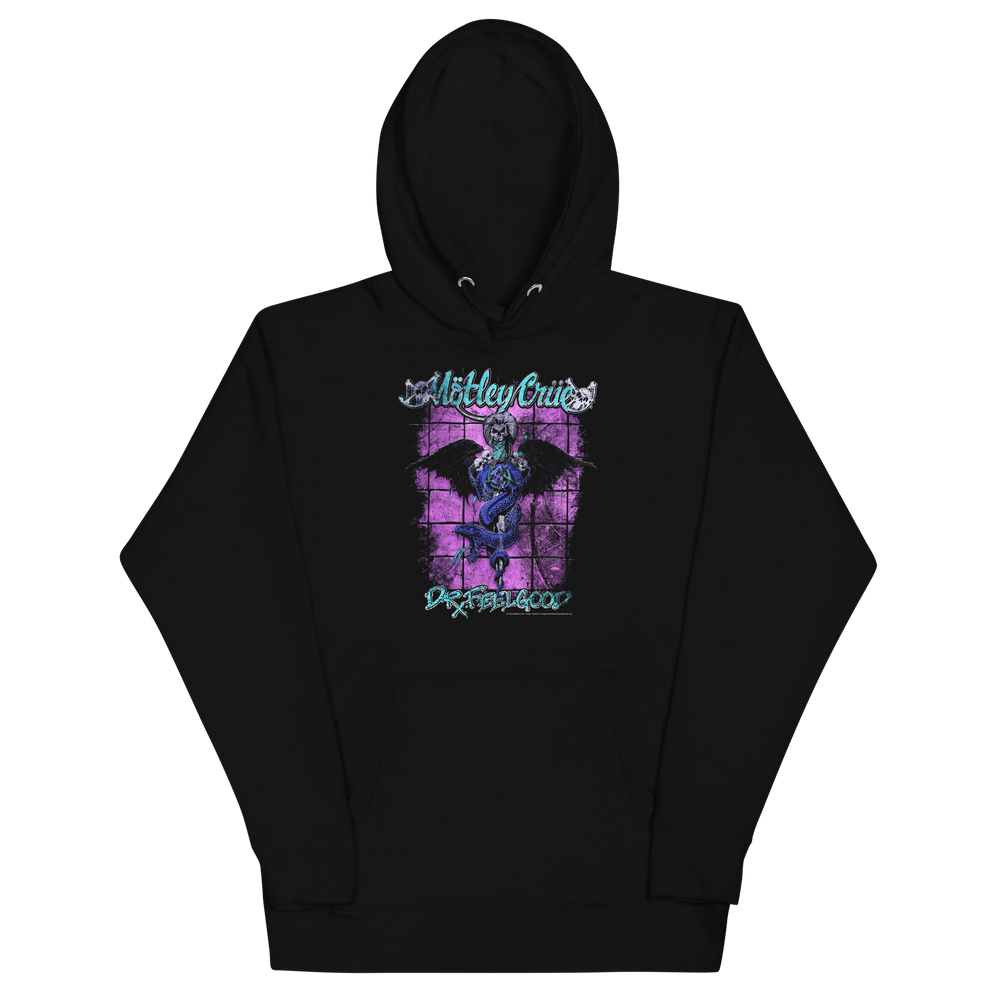 Motley Crue Pop Dr. Feelgood Classic Hoodie [] (ONLINE ORDER ONLY)
