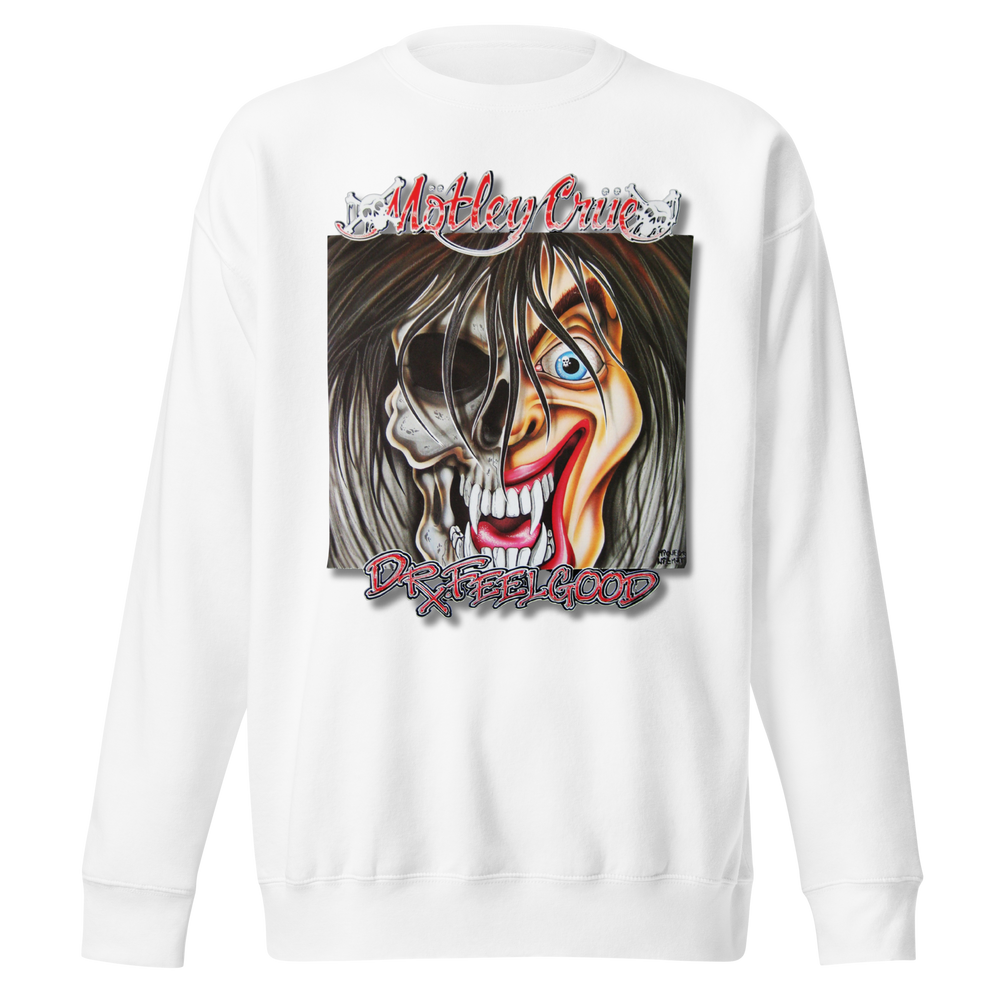 Motley Crue - Vintage Dr. Feelgood Jumbo Print Sweatshirt [] (ONLINE ORDER ONLY)
