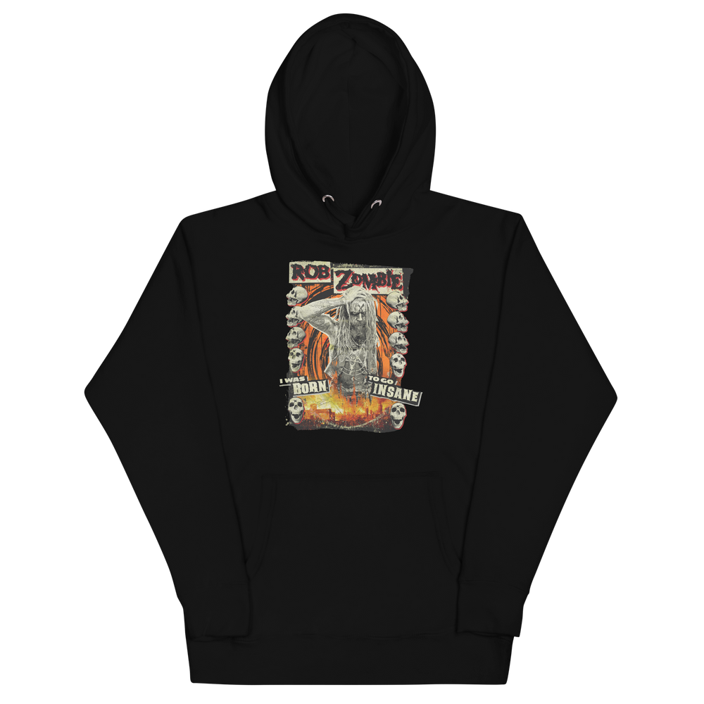 Rob Zombie Born Insane Classic Hoodie [] (ONLINE ORDER ONLY)
