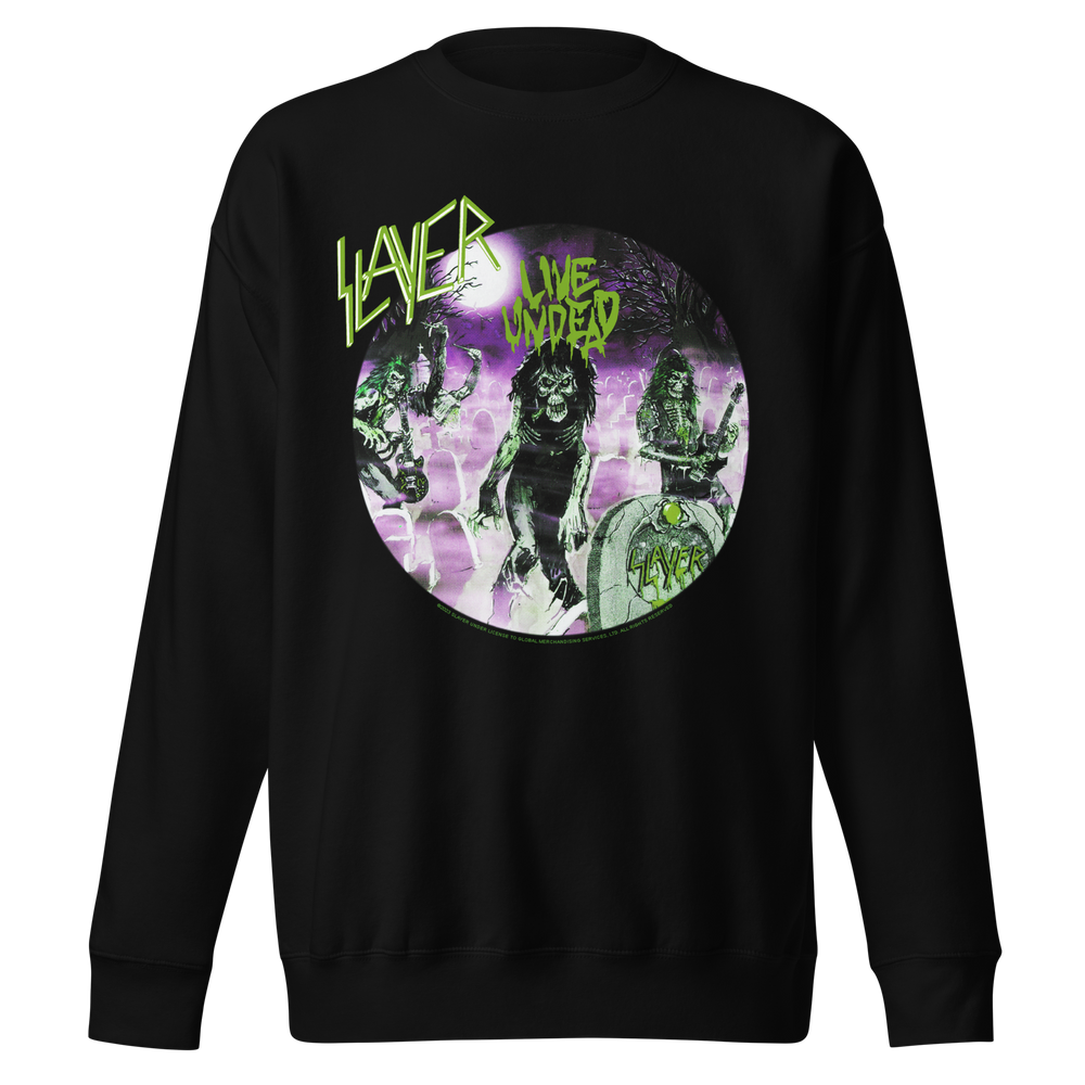 Slayer Green Undead Jumbo Print Sweatshirt [] (ONLINE ORDER ONLY)