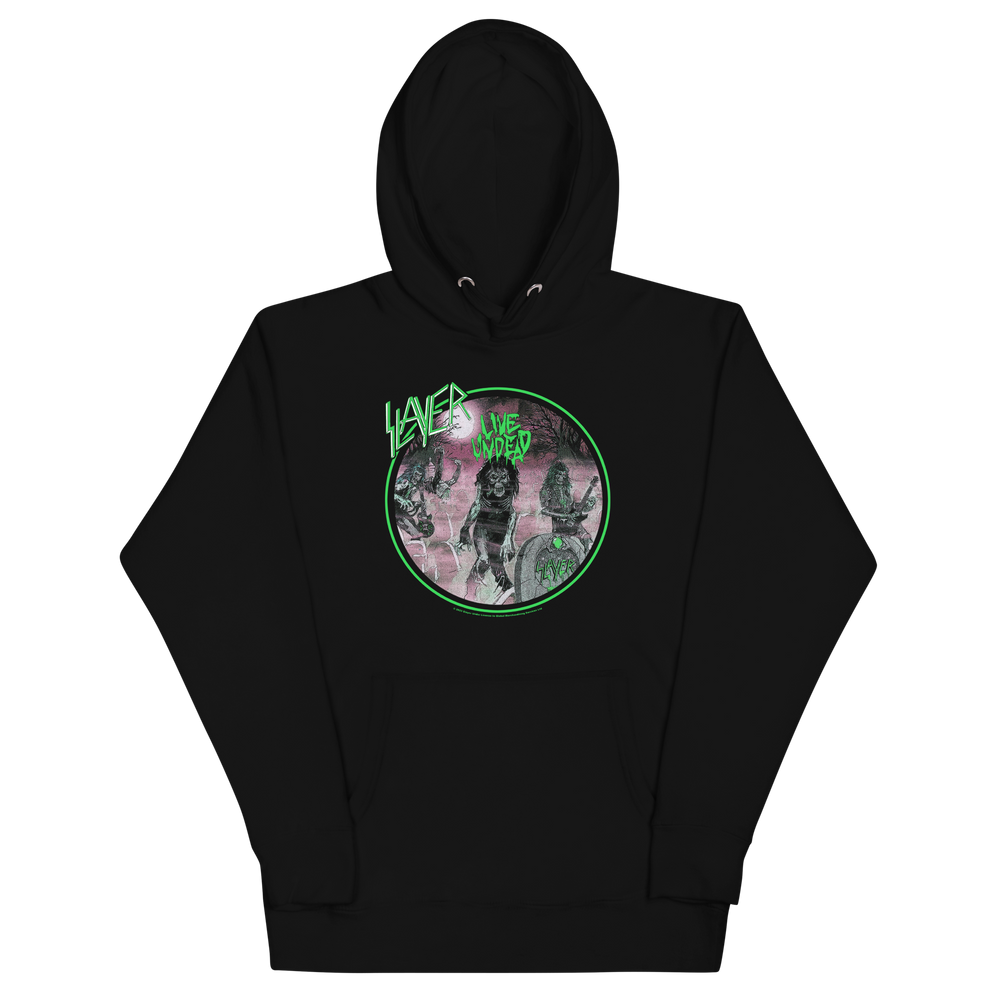 Slayer Neon Green Undead Classic Hoodie [] (ONLINE ORDER ONLY)