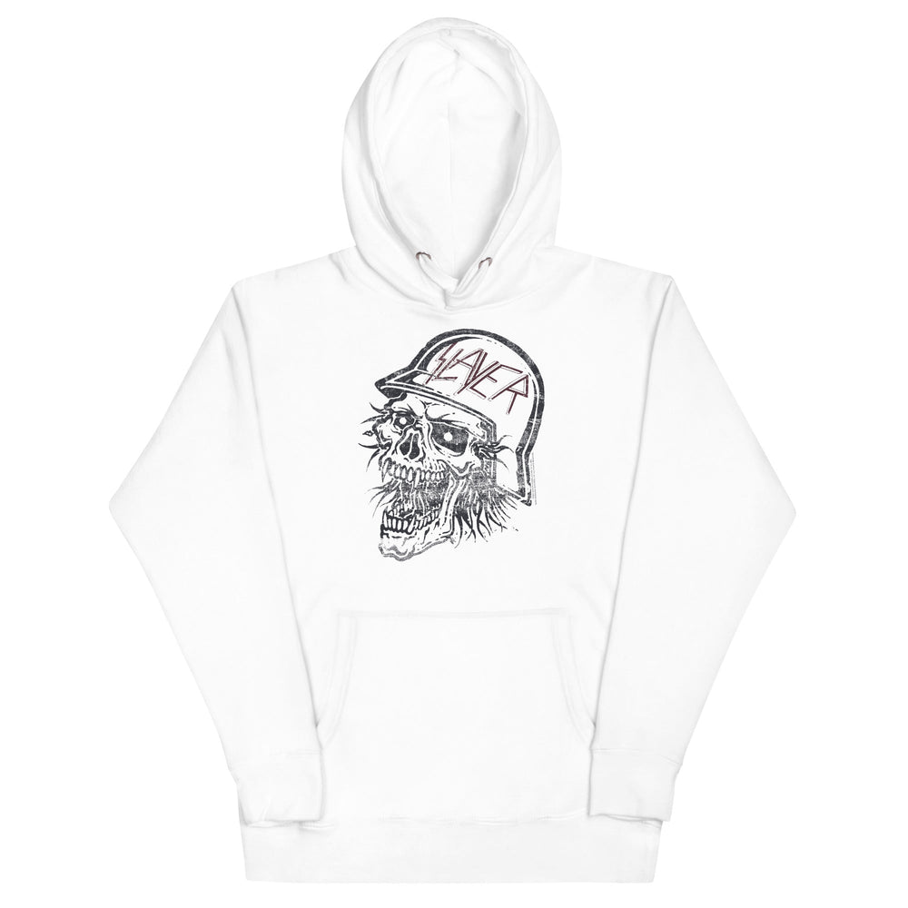 Slayer - Stamped Skull Hoodie [] (ONLINE ORDER ONLY)