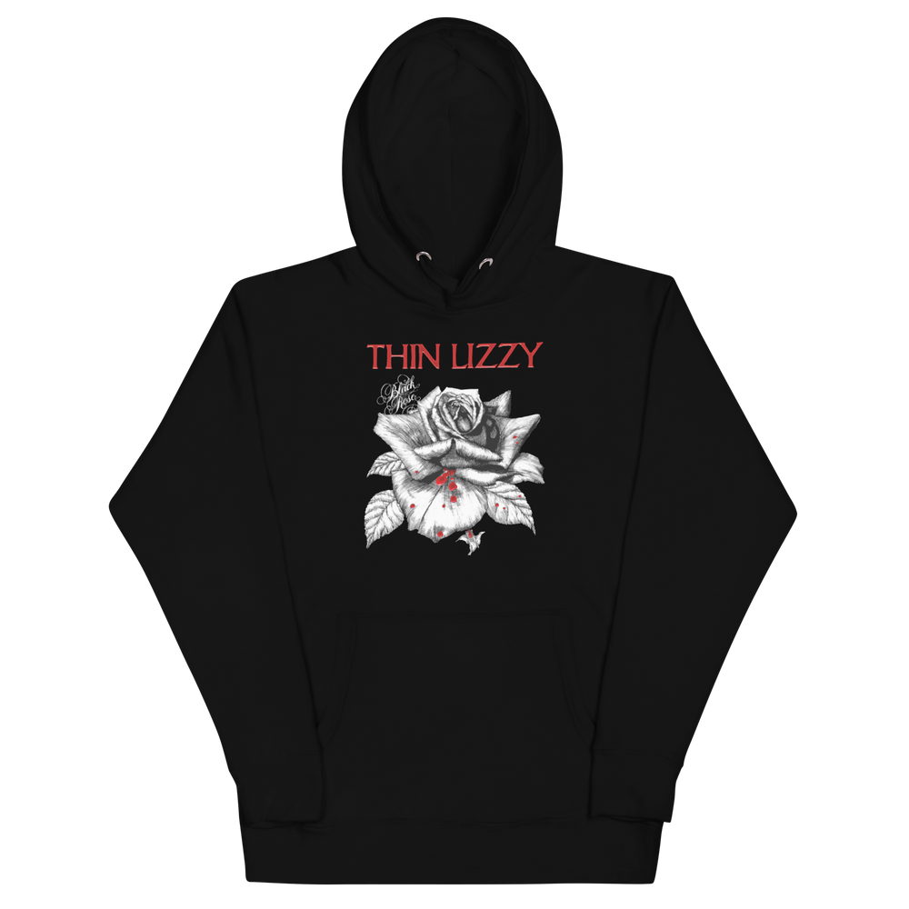Thin Lizzy Black Rose Classic Hoodie [] (ONLINE ORDER ONLY)