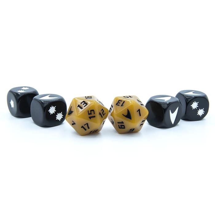 Star Trek Adventures: Operations Division Dice Set (ONLINE ORDER ONLY)