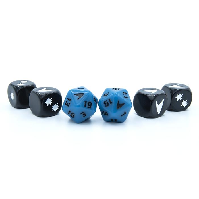 Star Trek Adventures: Science Division Dice Set (ONLINE ORDER ONLY)