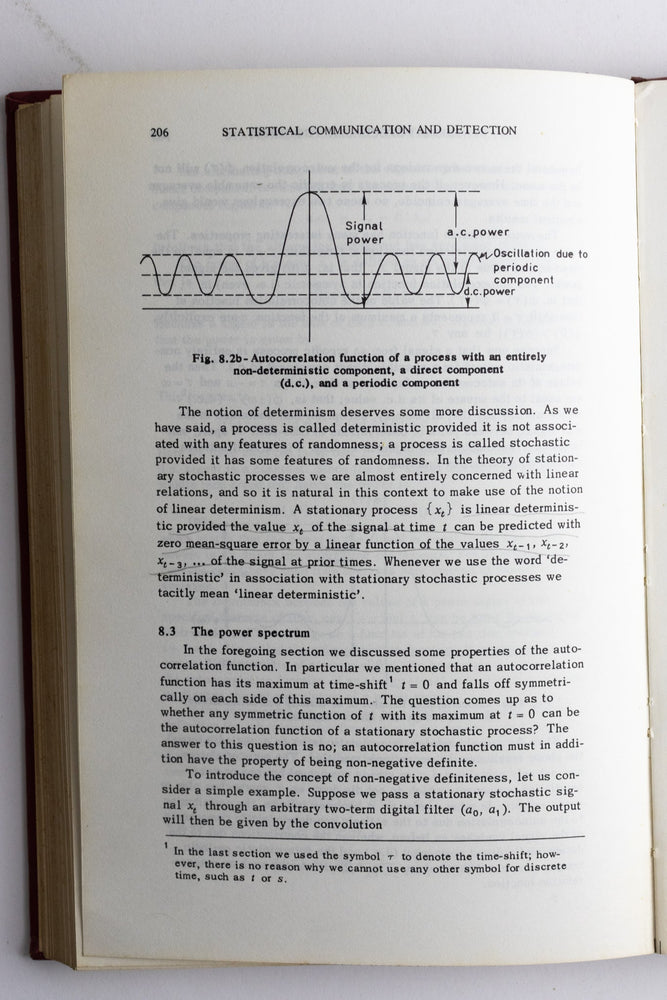 Statistical Communication and Detection (ONLINE ORDER ONLY)