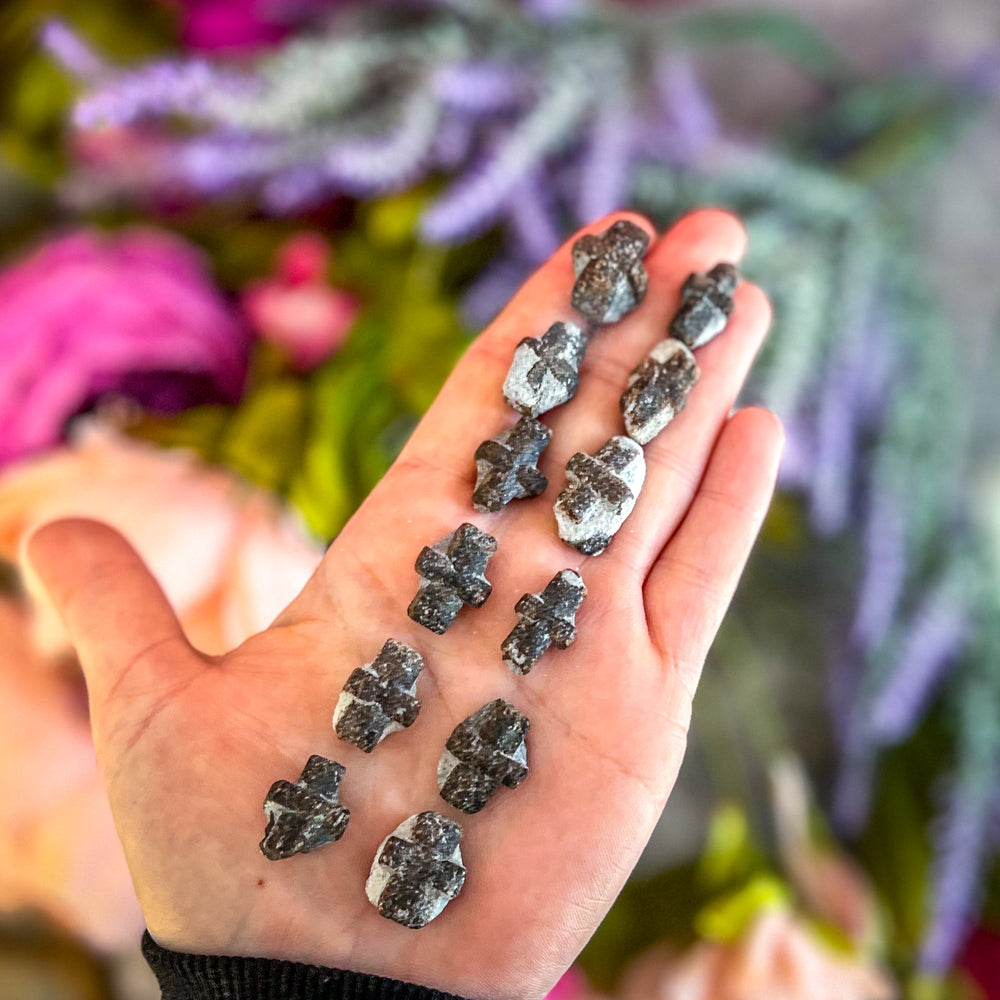 Fairy Crosses, Staurolite from Russia, Fairy Stones (ONLINE ORDER ONLY)