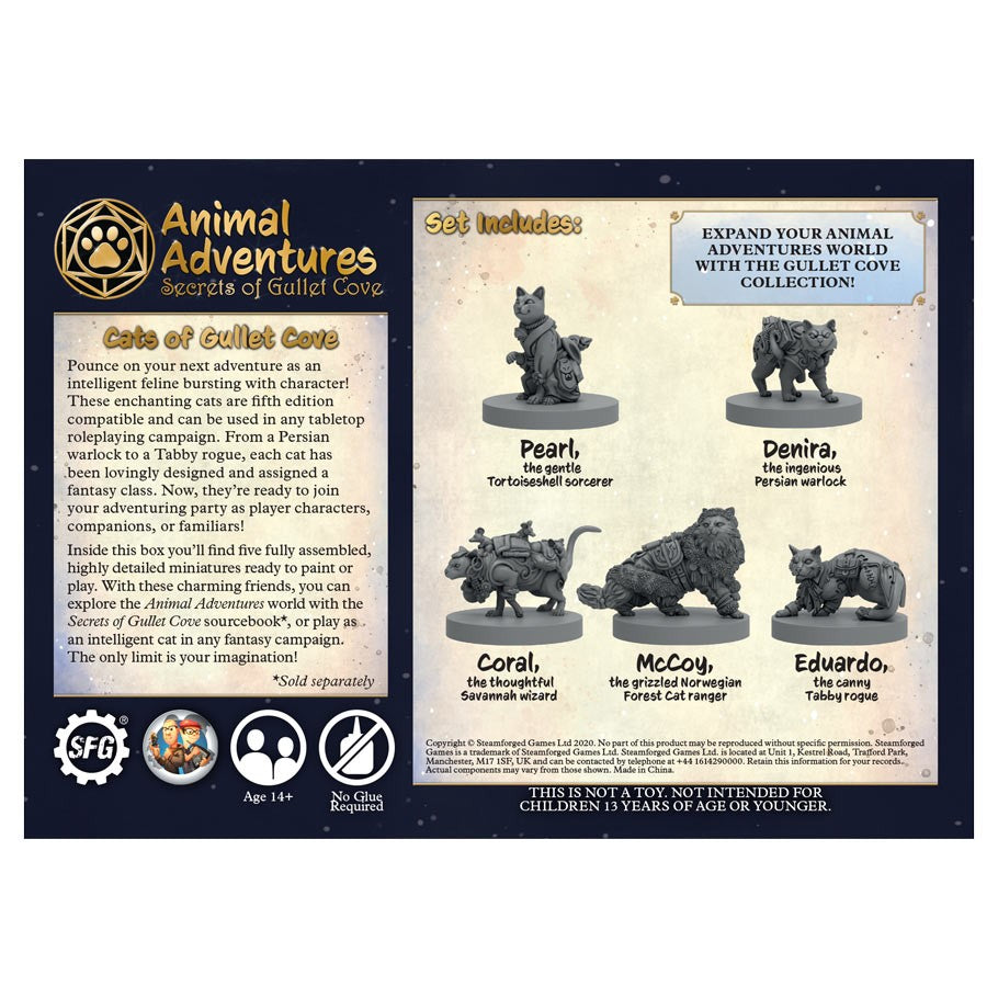 Animal Adventures: Secrets of Gullet Cove - Cats of Gullet Cove (ONLINE ORDER ONLY)