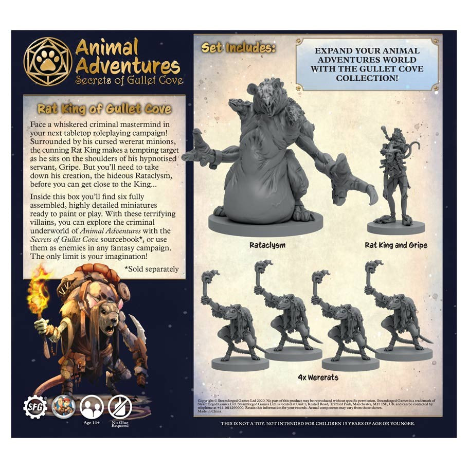 Animal Adventures: Secrets of Gullet Cove - Rat King of Gullet Cove (ONLINE ORDER ONLY)