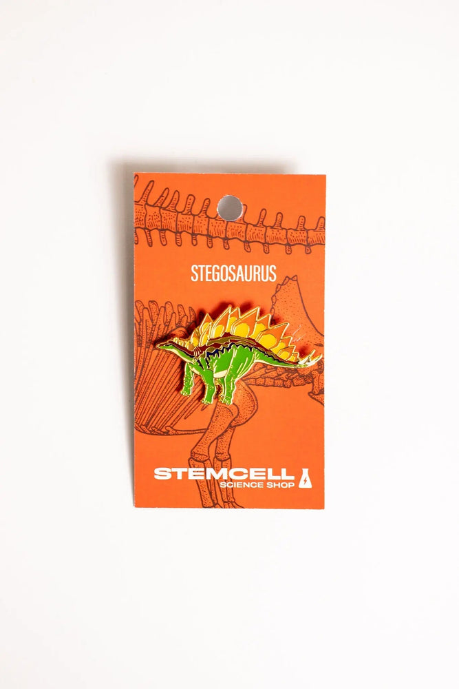 Stegosaurus Enamel Pin (Stegosaurus stenops)