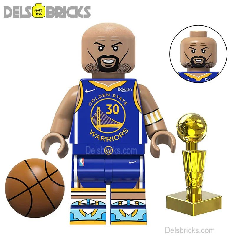 Stephen Curry Lego Minifigures Custom Toys Sports Icons NBA Basketball (ONLINE ORDER ONLY)