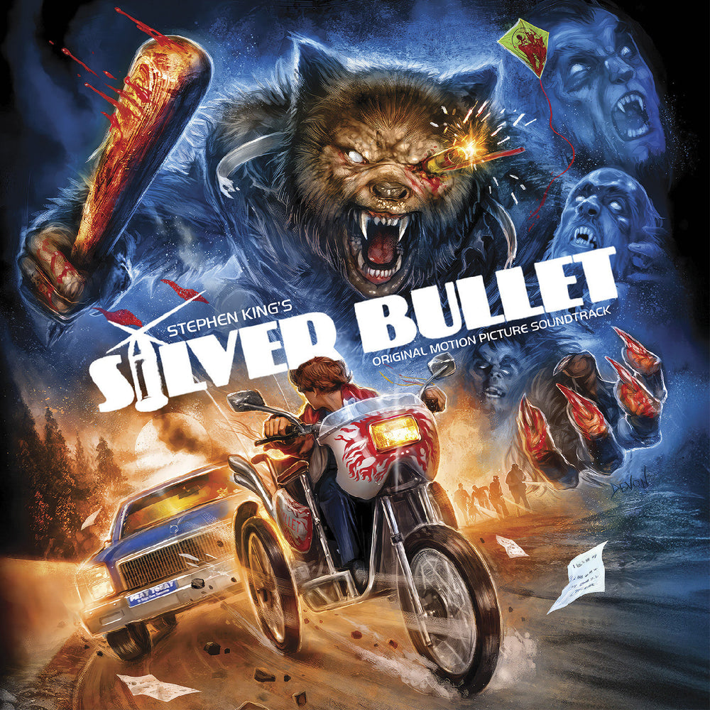 Jay Chattaway - Stephen King's Silver Bullet OST (SCARLET & GRAY "SILVER BULLET") [Vinyl] (ONLINE ORDER ONLY)