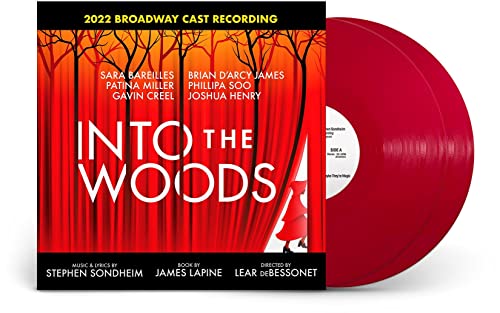 Stephen Sondheim/Sara Bareilles/2022 Broadway Cast - Into The Woods (2022 Broadway Cast Recording) [Apple Red 2 LP] [Vinyl]