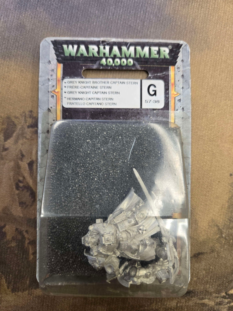 Grey Knights: Brother Captain Stern (metal)