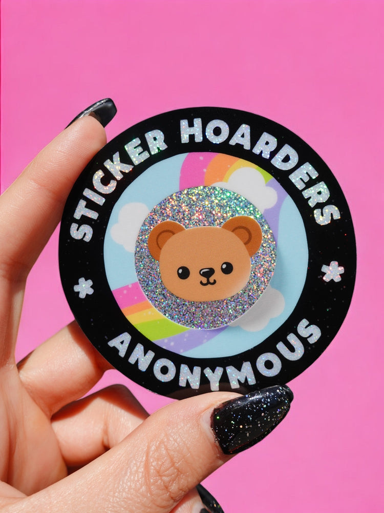 Sticker Hoarders Anonymous Sticker (Online Order Only)