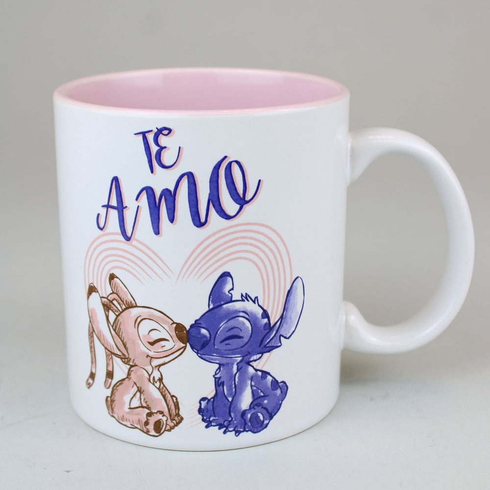 Stitch & Angel "Te Amo" (Lilo & Stitch) Disney 20oz Ceramic Mug (ONLINE ORDER ONLY)