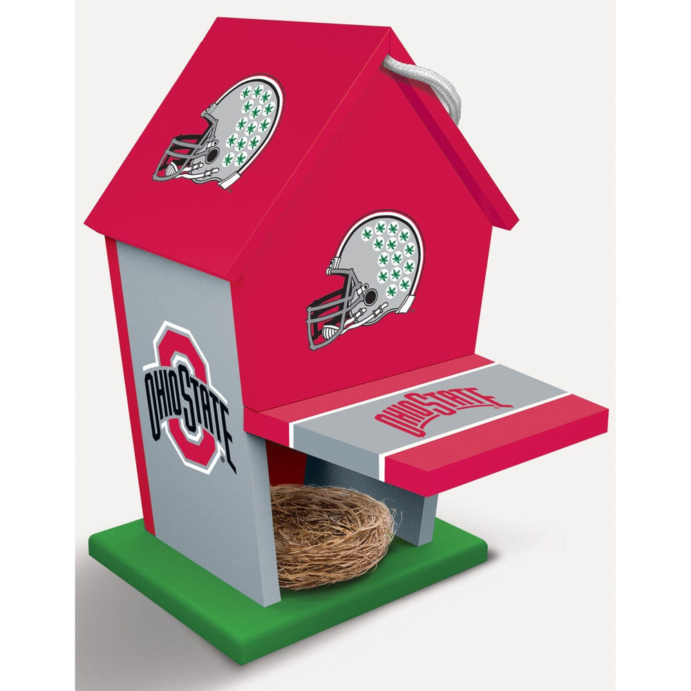 Ohio State Buckeyes Birdhouse