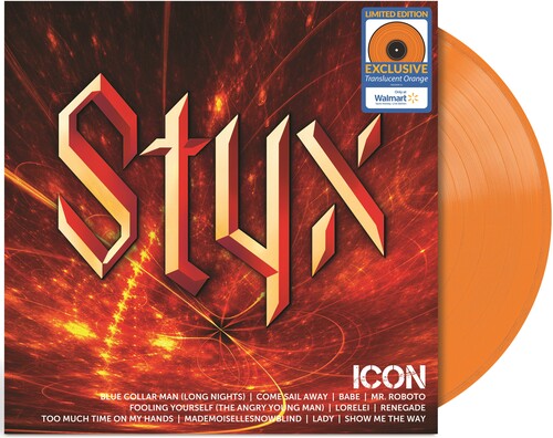 Styx - Icon (Limited Edition, Translucent Orange Vinyl) [Vinyl]