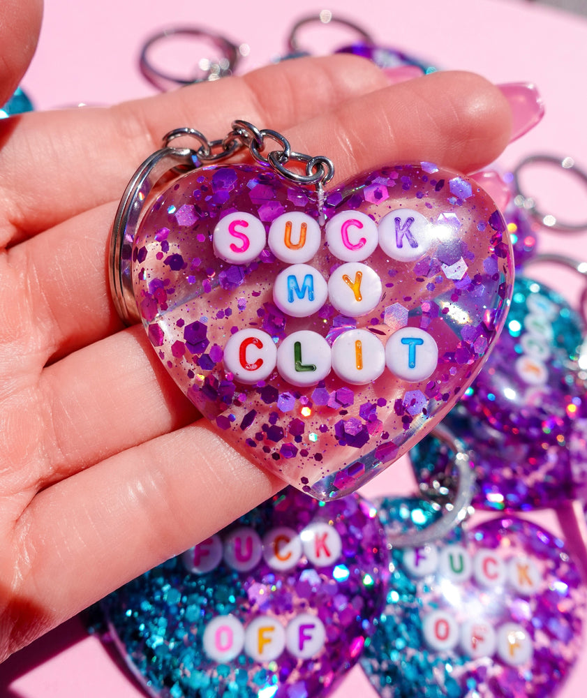 Suck My Clit Keychain (Online Order Only)