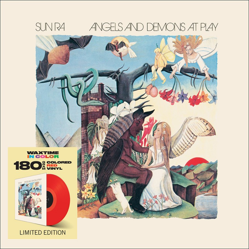 Sun Ra - Angels And Demons At Play (180 Gram Vinyl, Colored Vinyl, Red) [Import] [Vinyl] (ONLINE ORDER ONLY)