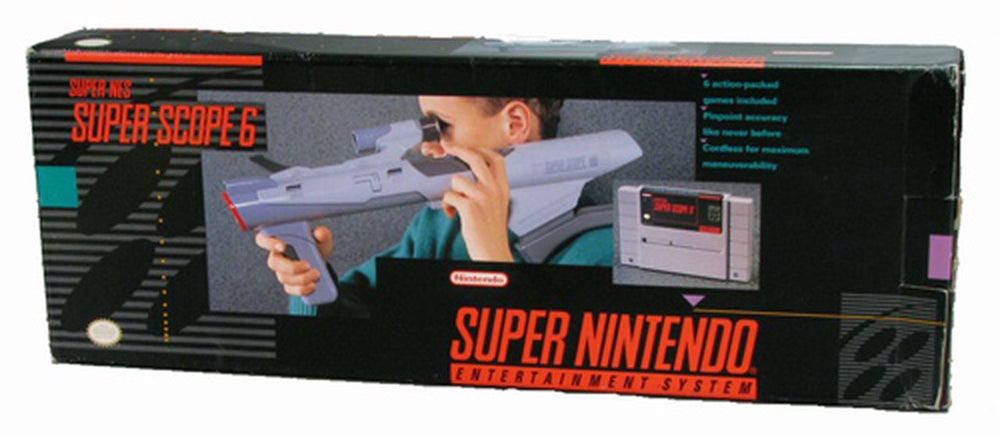 Super Scope Bundle with 4 Games (Super Nintendo) (Online Only)