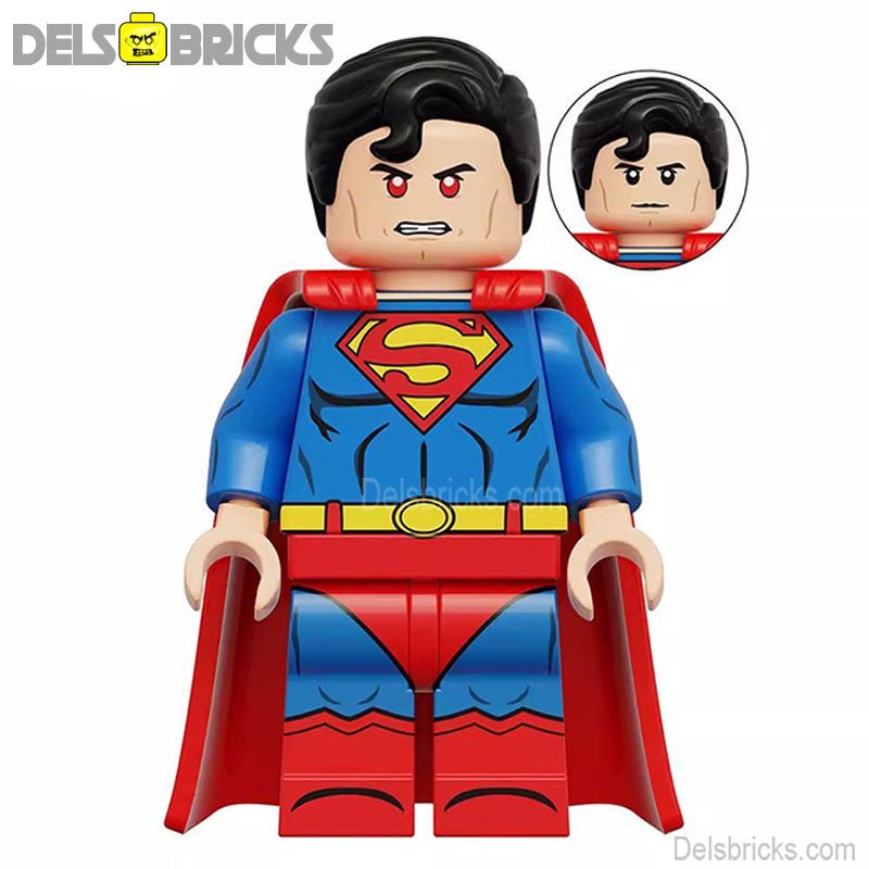 Superman Man of Steel Lego Minifigures Custom Toys (ONLINE ORDER ONLY)