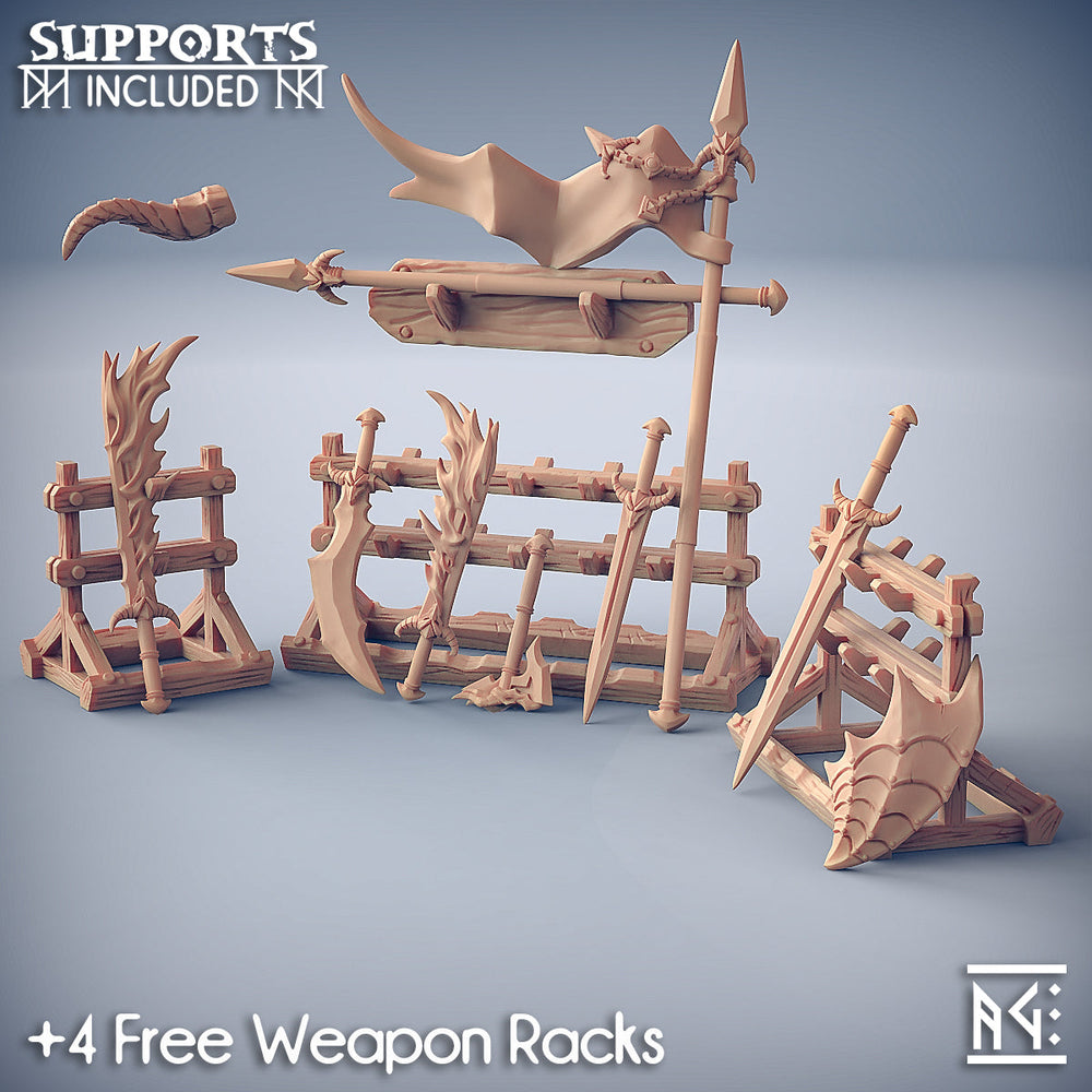 3D Printed Artisan Guild Standalone Dragonguard Weapons Unsupported The Dragonguard 28mm 32mm (Online Only)