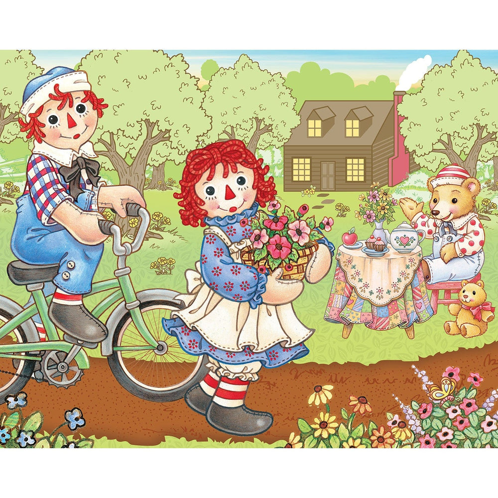 Raggedy Ann 100 Piece Jigsaw Puzzles 4-Pack (ONLINE ORDER ONLY)