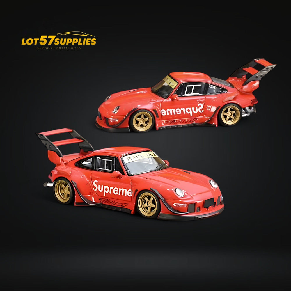 Street Weapon Porsche RWB 993 High Wing SUPRM 1:64 (ONLINE ORDER ONLY)