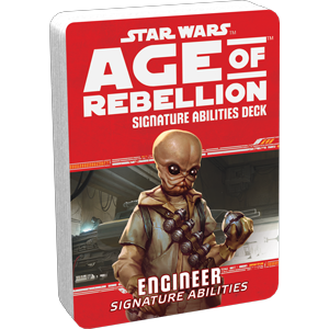 Star Wars: Age of Rebellion: Engineer Signature Abilities Deck (ONLINE ORDER ONLY)