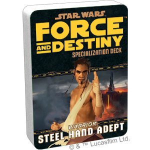 Star Wars: Force and Destiny: Steel Hand Adept Specialization Deck (ONLINE ORDER ONLY)