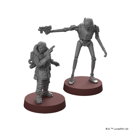 Star Wars: Legion - Cassian Andor and K-2SO Commander Expansion