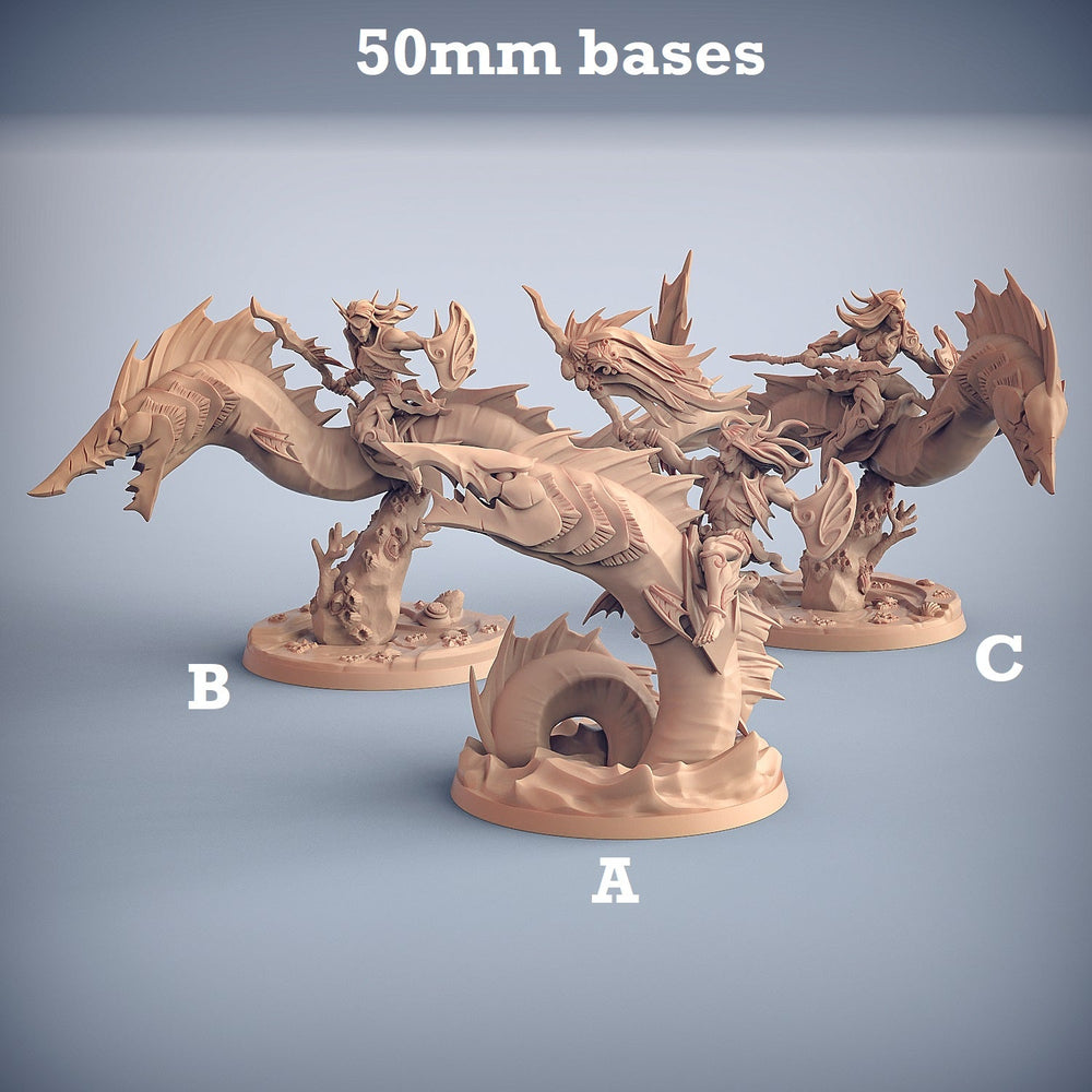 Sword Eel Riders (Merfolk Cavalry Units) (Online Only)