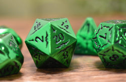 PRE-ORDER || Sword of the Emerald Isles Metal Dice Set