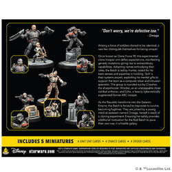 Star Wars Shatterpoint: Clone Force 99 Squad Pack