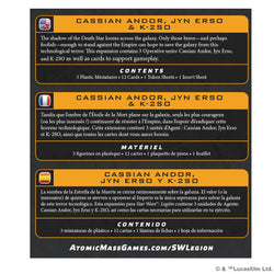 Star Wars: Legion - Cassian Andor, Jyn Erso & K-2SO